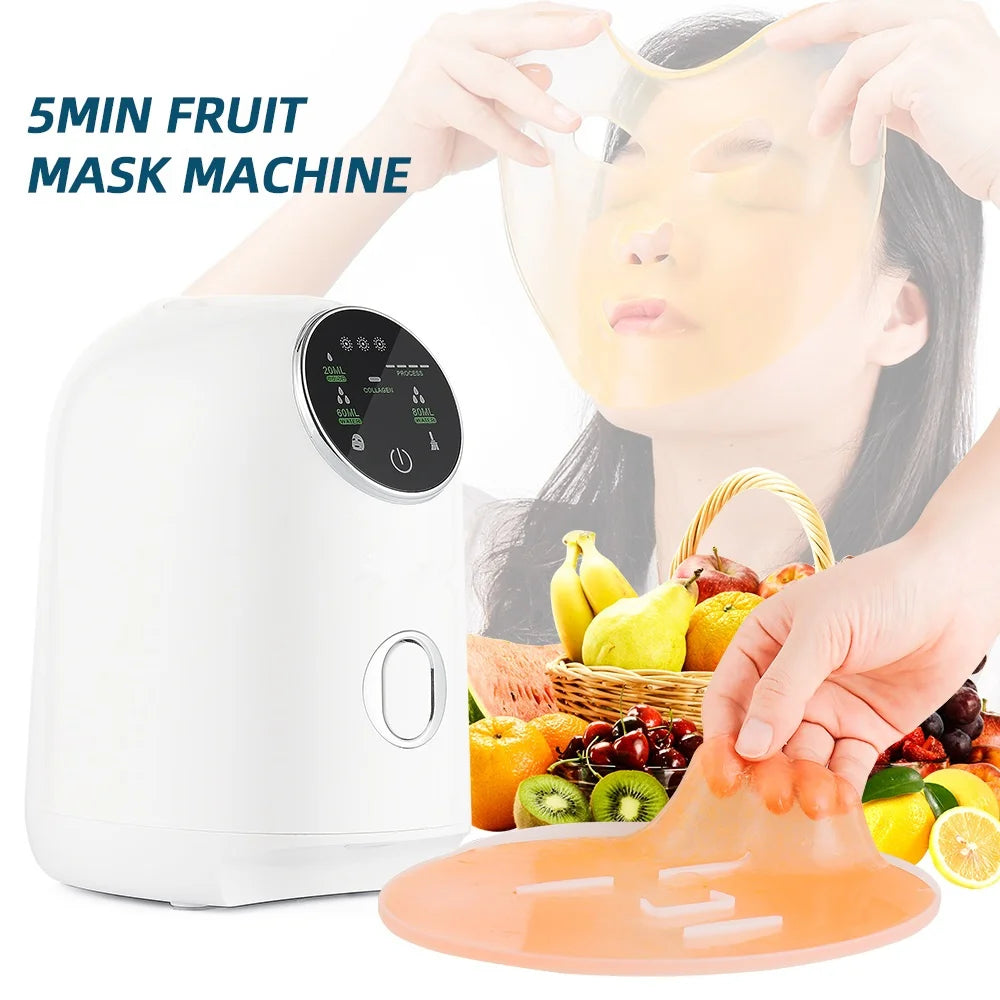 Máquina Automática para Mascarillas Faciales Caseras con Cápsulas de Colágeno